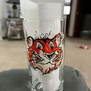 Vintage Tiger in your Tank  Glass Tumbler